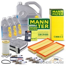 MANN INSPEKTIONSPAKET FÜR MERCEDES C E GLK-KLASSE W204 W212 X204 230 - 350 MANN INSPEKTIONSPAKET FÜR MERCEDES C E GLK-KLASSE W204 W212 X204 230 - 350