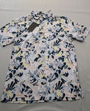 NEW Mens Bad Birdie Golf Performance Polo Shirt Size Medium Savannah Swing