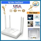 Dual Band WiFi Router AC1200 4-Gigabit Ethernet Long Range Coverage