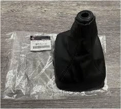 Genuine MITSUBISHI OEM Lancer Evolution VI CP9A Red Stitched Shift Boot MR550130 - Image 2 of 4