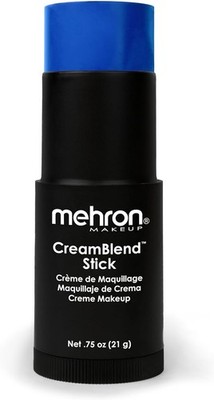 Mehron Makeup CreamBlend Stick Gesicht Körper Foundation Creme Make-up Blau UNPERFEKT