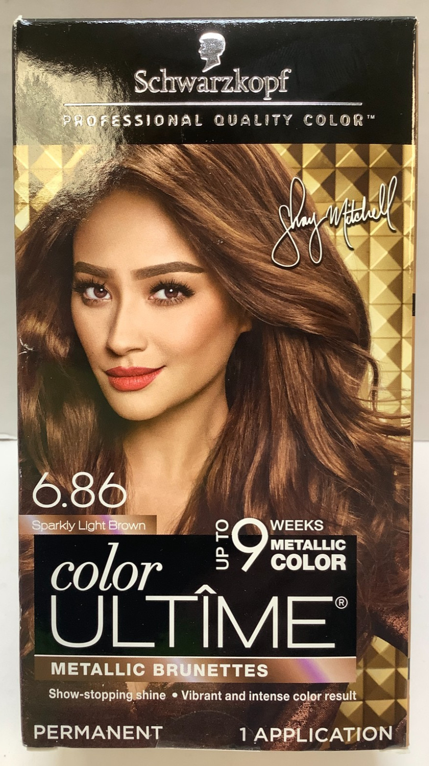 Ultime Metallic Brunettes, 6.86 Sparkly Light Brown