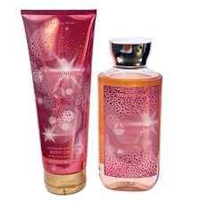 Bath Body Works Champagne Toast Shower Gel Body Cream Limited Edition Set