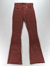 Veronica Beard Beverly Skinny Flare High Rise Jeans Size 26/2 Clay Cut 407