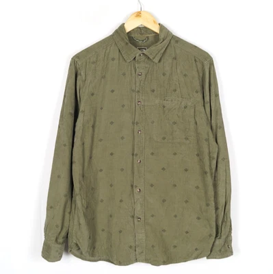 Chemise homme THE NORTH FACE taille M coupe régulière vert coton velours côtelé - Photo 1/4