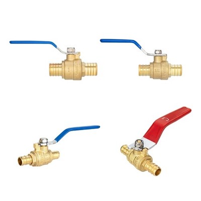 Hose Barb Shut off Ball Valves For Plumbing Systems Leakproof Fitting Enduring