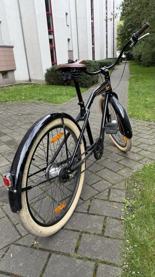 Fahrrad Beach Cruiser Hawk Classic Vintage, Bremsen, Licht, Schaltung unsichtbar - Bild 3 von 4