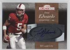 2007 SAGE Decadence Auto Bronze Trent Edwards #A38 Auto h3a