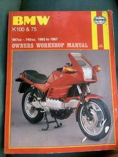 Haynes manual BMW K100 And 75 Bike