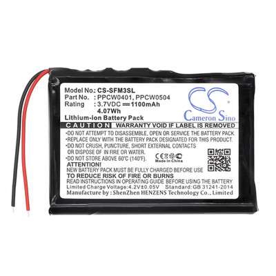 1100Mah Battery for Cowon PPCW0401 PPCW0504 Iaudio M3 X5 I-Audio X5 30GB X5L X5V