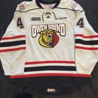 Owen Sound Attack Igor Chibrikov Game Worn Used Hockey Jersey OHL CHL