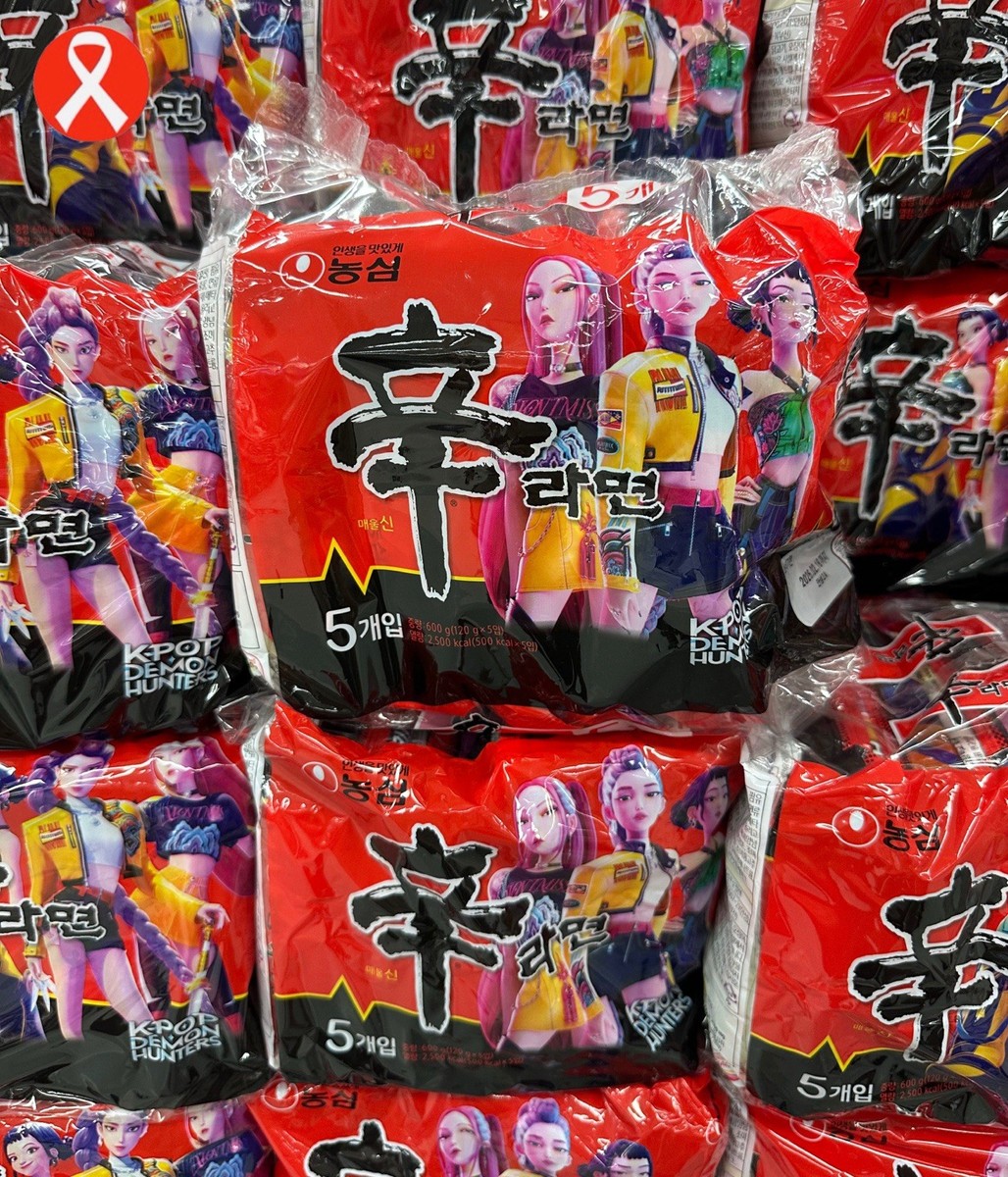 K-POP Demon Hunters Limited Edition Shin Ramyun 120g × 10 Pack | eBay
