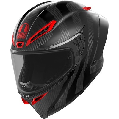 Pista GP RR Helmet - Intrepido - Matte Carbon/Black/Red - Small 2118356002-019-S