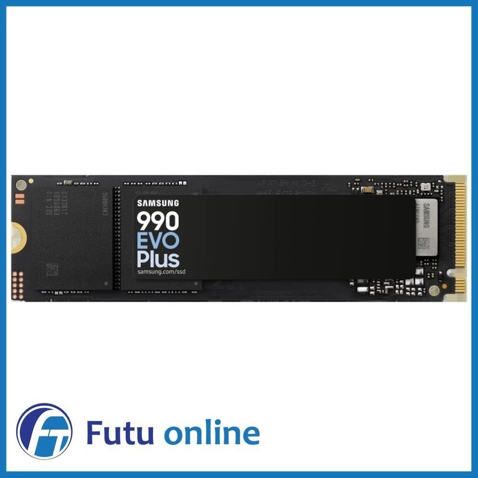 Samsung MZ-V9S2T0BW 990 EVO Plus 2TB 7250MB/s PCIe Gen 4 NVMe M.2 2280 SSD