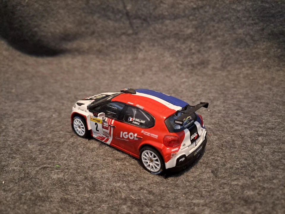 Miniature 1/43 Citroën C3 R5 Vaillant picardie 2018 - Photo 2/4