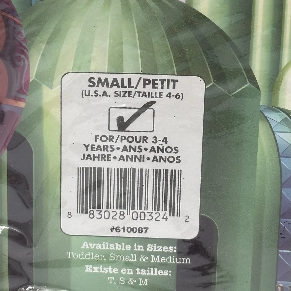 O Mágico de Oz Leão Covarde Pequeno 4-6 Fantasia Infantil Tutu Rubie's NOVO - Imagem 4 de 4