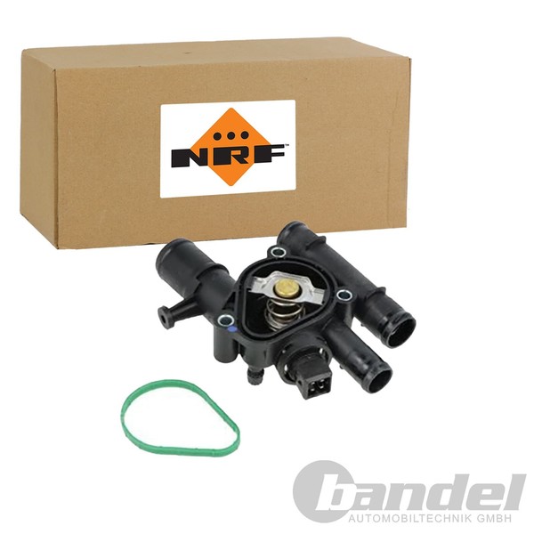 NRF Thermostat 89°C MIT Dichtring MIT Sensor Passend FüR Nissan Primera Renault-image