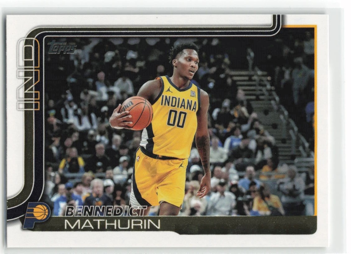 2025-26 Topps Flagship Bennedict Mathurin #48 Pacers | eBay