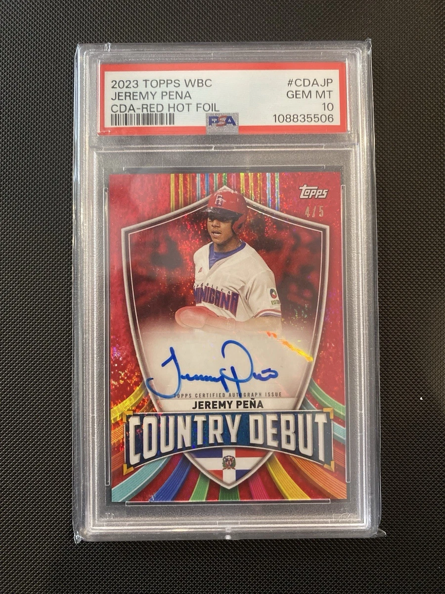 2023 Topps World Baseball Classic - Jeremy Pena #CDA-JP for sale