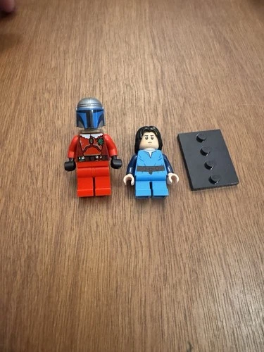 LEGO Star Wars Santa Jango Fett SW0506 & Young Boba Fett SW0514 Minifigures MINT