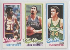 1980-81 Topps Michael Cooper John Shumate Paul Westphal Rookie RC HOF b2g