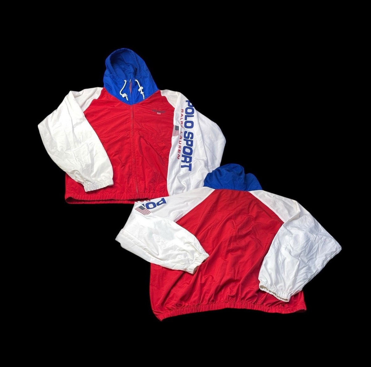 90s polosport ボンバージャケット ラルフローレン Archive RARE Vintage 90s POLO SPORT Sportsman Ralph Lauren