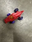 TOMY Starriors RAMMORS Auntie Tank Pull-Back Vintage Action Figure 1984