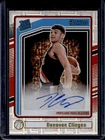 2024-25 Panini Donruss Donovan Clingan Rated Rookie Choice Auto Autograph #253