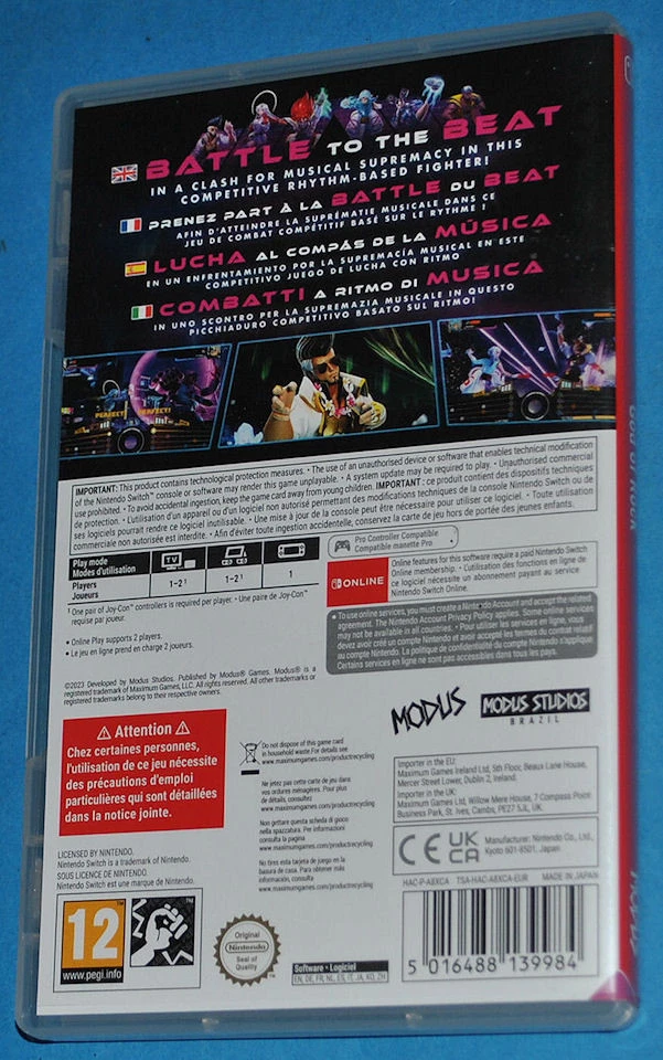 God of Rock - Nintendo Switch - PAL, foto 2 di 3