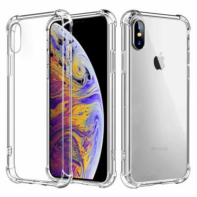 iPhone XS Max Hülle AVANA Schutzhülle Klar Durchsichtig Bumper Case Transparent