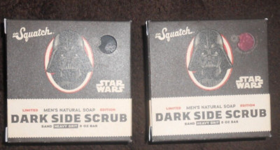 Dr. Squatch Star Wars Set of Two ~ 5 Ounce Soap Bars ~ Limited Edition!