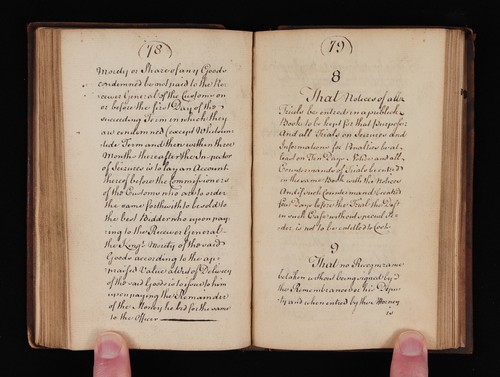 1700’s Handwritten Manuscript Law Legal Book Rules of Court Exchequer Edinburgh - Picture 20 of 23