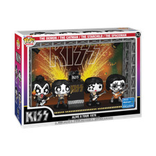 Funko Pop Kiss Alive II Tour in 1978 Vinyl Figures WM Exclusive
