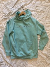 Oaklandish Youth Classic Hoodie Hooded sweatshirt turquoise XL Bay Area Oaktown