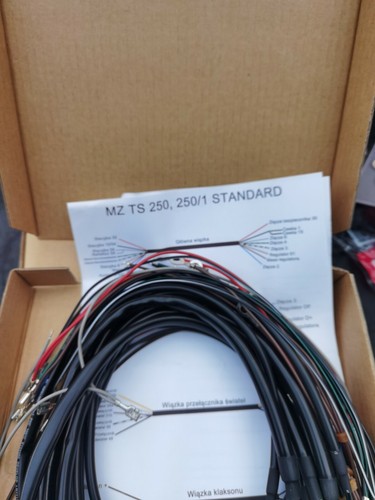 MZ TS 250 250/1 IFA WIRING LOOM Cable set New andymz parts - Picture 2 of 2