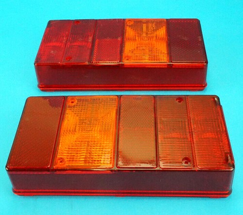 2 x Replacement LENS for AJBA FP15 52231 Trailer Lamp with Fog - Phoenix - Picture 1 of 3