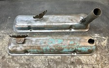 1957 - 1958 Pontiac Tri Power Valve Covers 347 370 Oem Used Set A