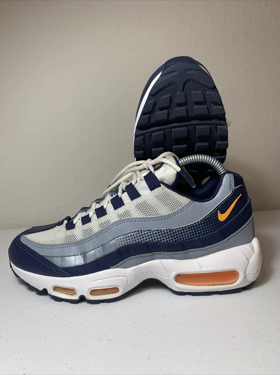 Nike Air 95 Blue/Gray/White/Orange US Men&#039;s 7 | eBay