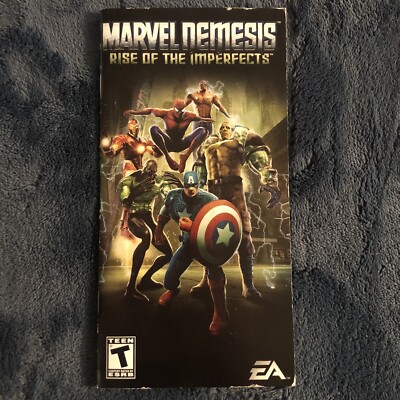 Marvel Nemesis Rise Of The Imperfects (Sony PSP) Instruction Manual ...