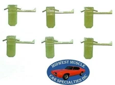 82-92 NOS Firebird Trans Am Rear Window Spoiler Moulding Molding Trim Clip 6p MM