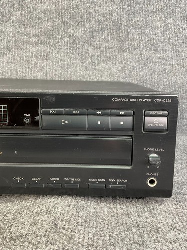 đľđ Sony CDP-C325 5-Disc Auto Loading Compact Disc Player - Black đ¤đś - Picture 6 of 16