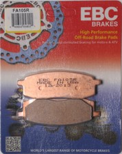 EBC 1985-1988 YAMAHA YZ125 BRAKE PADS FA105R