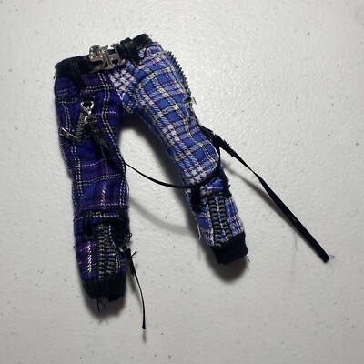 Rainbow Vision Shadow High Doll Uma Vanhoose Clothing Black Plaid Pants Ties