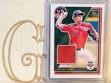 Landon Stump 2022 Panini USA Stars and Stripes Relic SP #USAM-LS #'d/90 🇬