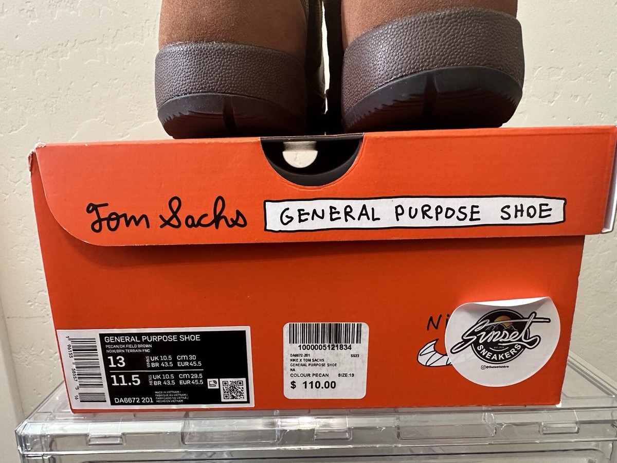 NEW Nike Craft Tom Sachs General Purpose Men's 11.5 Women's 13