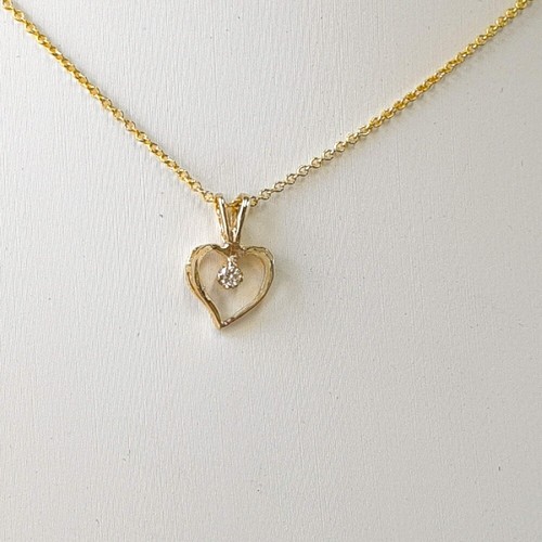 CARISSIMA Anello da Donna in Oro Giallo 9ct con Pendente Occhio