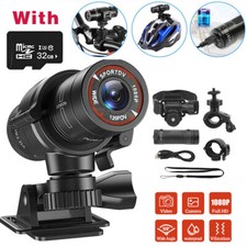 3in1-Helmet Sports Action Camera 1080P Full HD Motorcycle Bike Cam Waterproof  