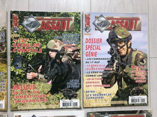 11x MILITARIA GUERRE Revues ASSAUT Année 2010 complète (# 47 à # 57) - Picture 6 of 7