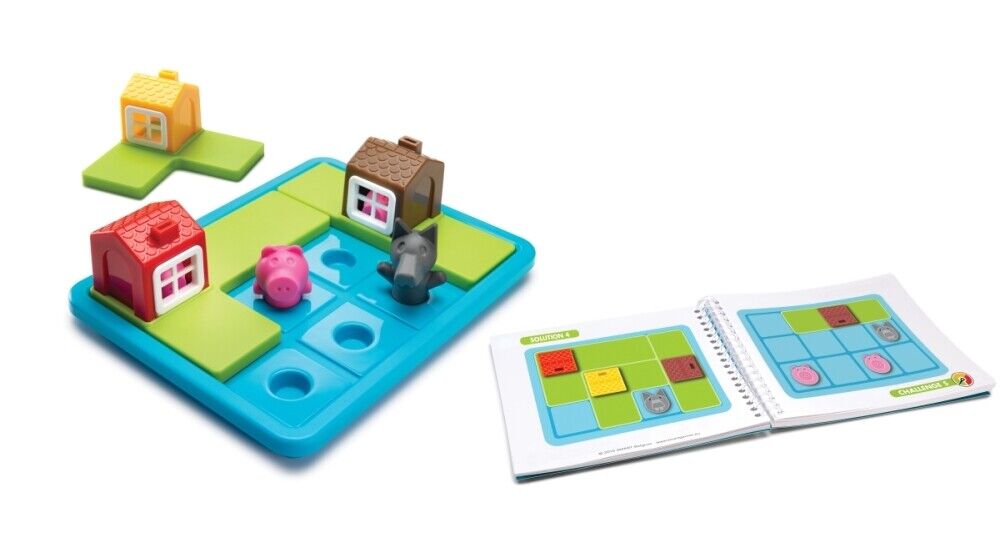 Thumbnail - Smart Games Die 3 Kleinen Schweinchen Inklusive Begleitbuch