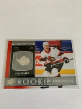 Josh norris 21-22 Rookie Retrospective rr-8 Ottawa Senators